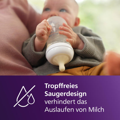 PHILIPS AVENT Natural Response lutipudel 330 ml, voolukiirus 4, lutt alates 3 kuust, SCY906/11