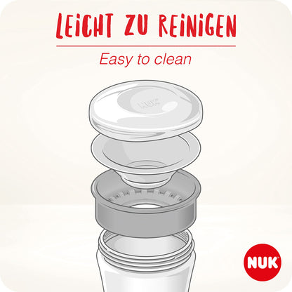 NUK Magic Cup treeningtass 230 ml, lekkekindel 360° joogiserv, 8+ kuud, komplekt 2 tk