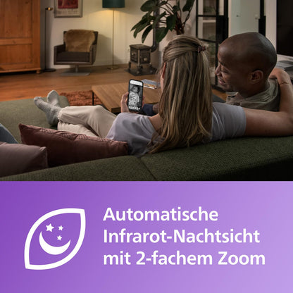AVENT Philips Connected beebimonitor SCD643/26, rakendusega, valge