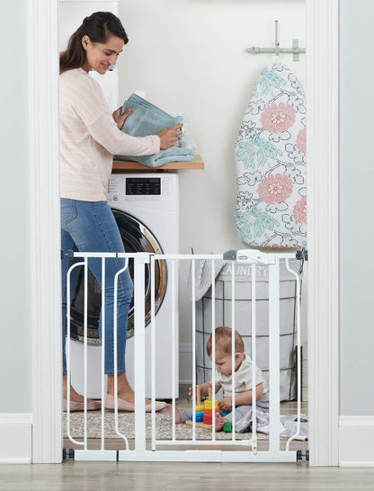 Regalo Easy Step turvavärav, valge, 73,6–95,5 cm