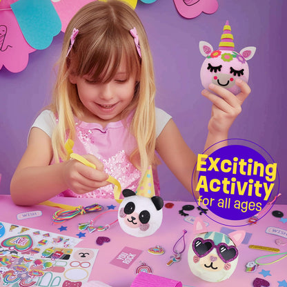 DIY craft kit for children "Surprise Balls", 4 pcs, 4–12 years