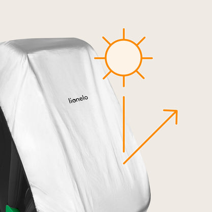 Lionelo THERMALCOVER universaalne turvatooli kate, hõbedane