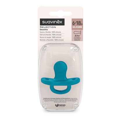 SUAVINEX silikoonlutt SX Pro 6–18 kuud, Deep Ocean