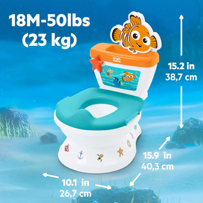 Bright Starts potiiste My Size 2-in-1 Disney Baby Findet Nemo, sinine, 18+ kuud
