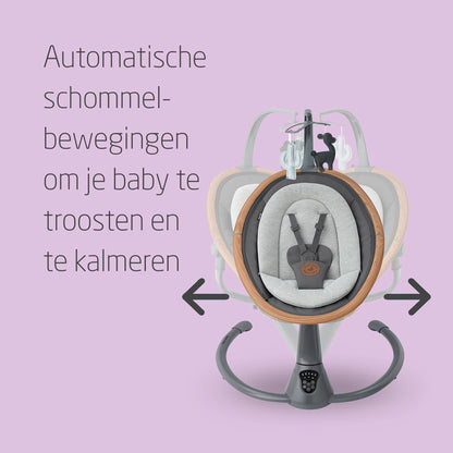 Maxi-Cosi Cassia elektriline beebikiik, 0–6 kuud, 9 kg, 360° pöörlev iste, Essential Graphite