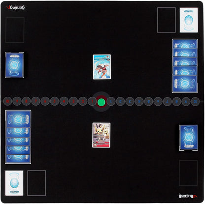 GMC Deluxe Digimon TCG mängumatt 2 mängijale, must