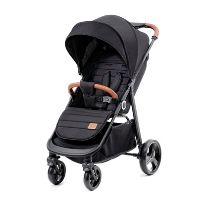 Kinderkraft Grande Plus jalutuskäru sünnist kuni 22 kg, must
