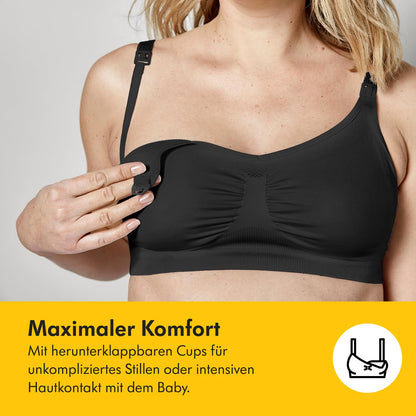 Medela Keep Cool rasedus- ja imetamisrinnahoidja, õmblusteta, Chai, 101044249