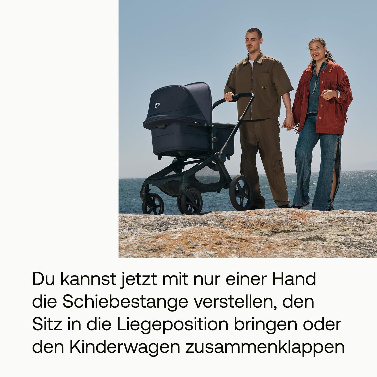 Bugaboo Fox 5 Renew 2-ühes lapsevanker, Desert Taupe Melange, 0+