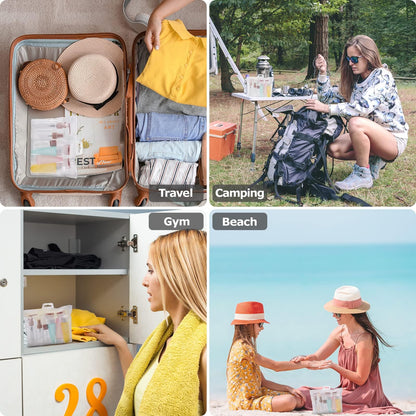 Carehabi 11-osaline reisipudelite ja -anumate komplekt BOTTLE001