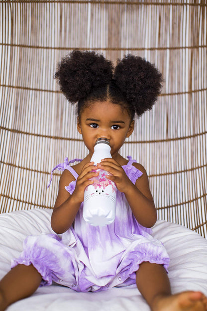 Chicco Drinky Panda termospudel, roostevaba teras, 350 ml