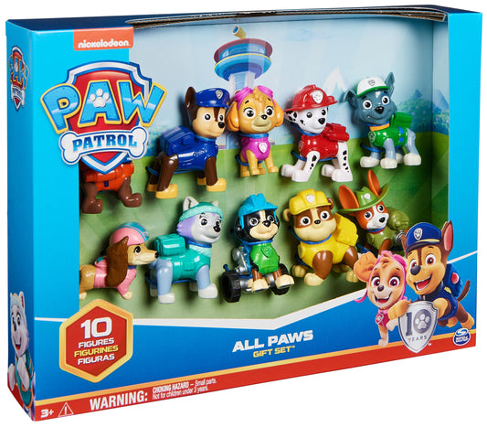 Paw Patrol “All Paws On Deck” figuurikomplekt – 10 kogutavat tegelast