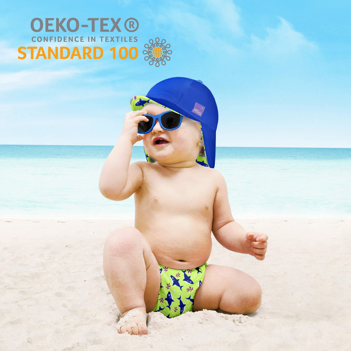 Bambino Mio kahepoolne rannamüts, LSF40+, kuni 12 kuud, Schön