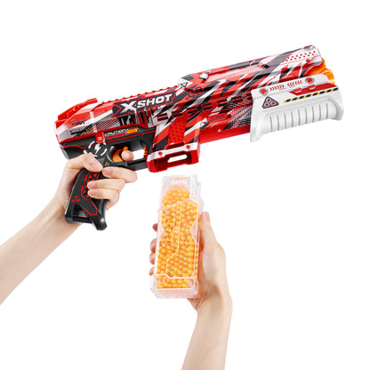 XSHOT Hyper Gel Clutch toy gun, manual, with 5000 gel balls, 14+