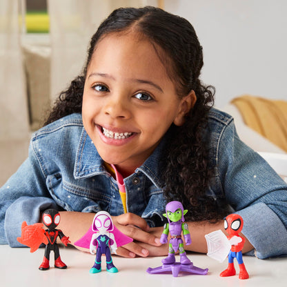 Marvel Spidey ja tema imelised sõbrad tegelaskujude komplekt, 4 figuuri
