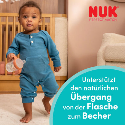 NUK Perfect Match õppetass Miki Hiir, 6+ kuud, 150 ml, beež (Greige)