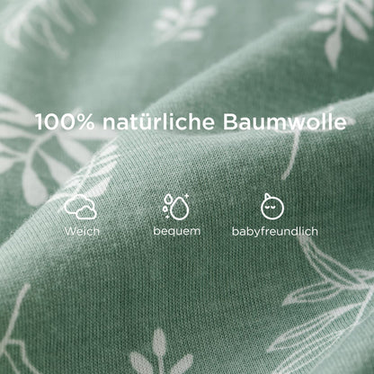Duomiaomiao unisex beebide magamiskott jalgadega, suurus L, puuvill, kevad/suvi (2tk)