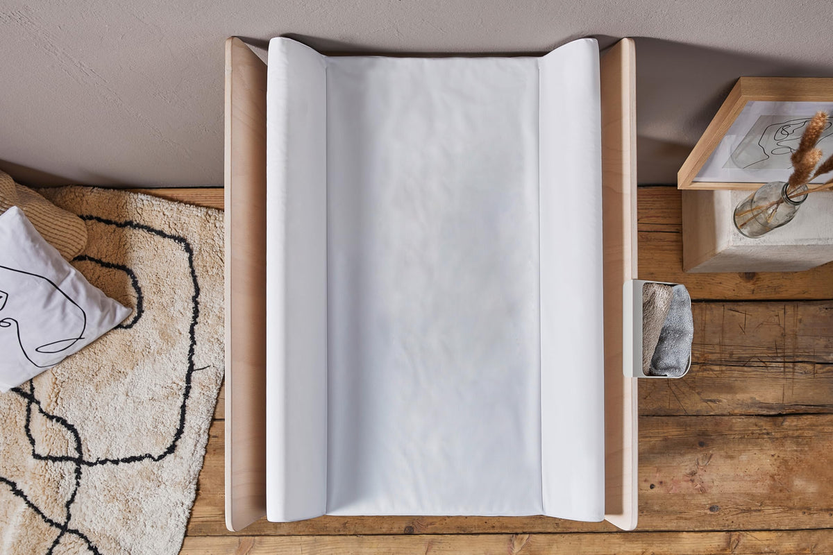 Rotho Babydesign kiilukujuline mähkimisalus 70 x 50 x 10 cm, valge