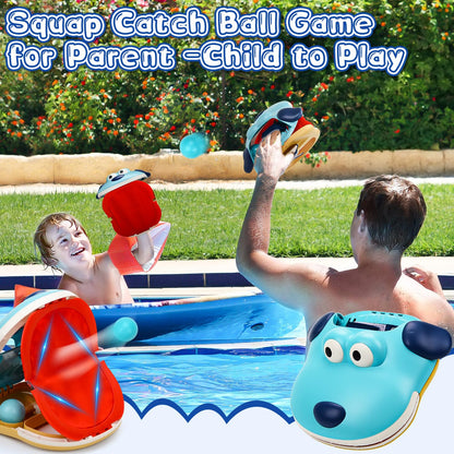 Squap viska-ja-püüa pallimäng lastele (alates 6 a)