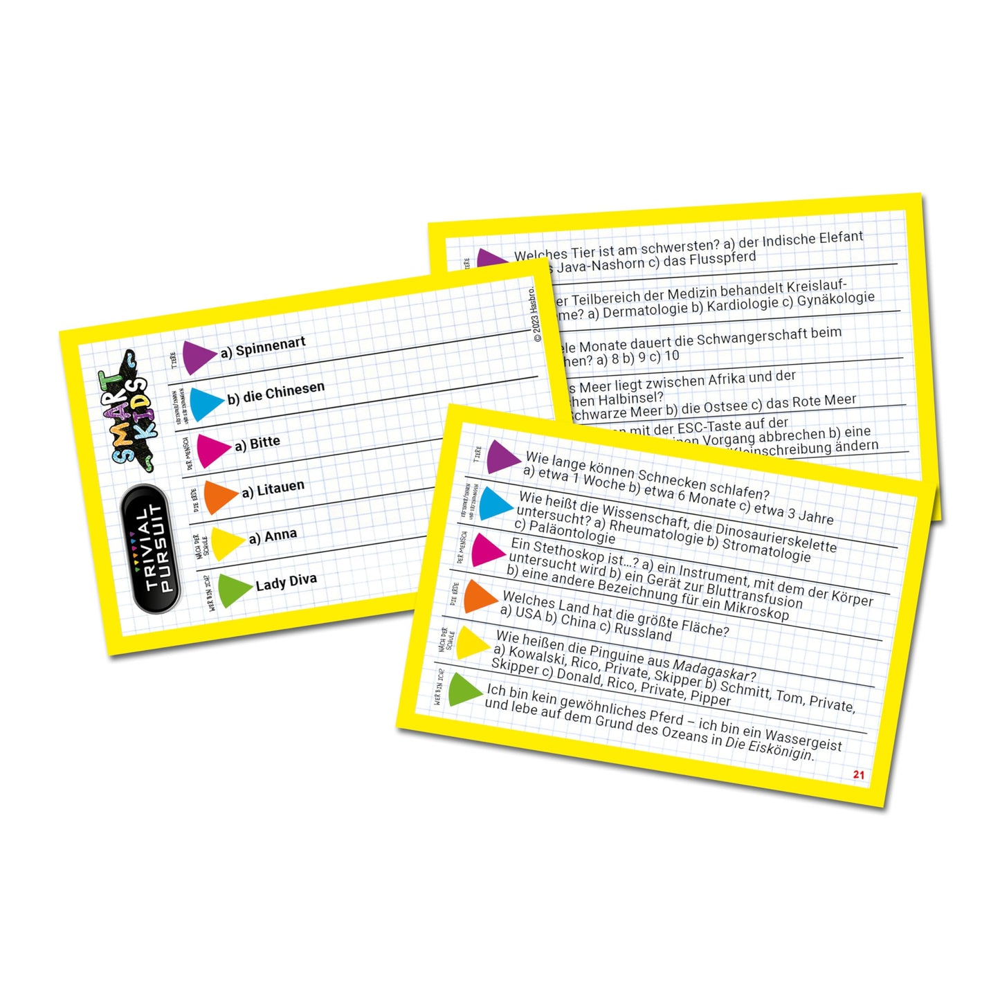 Trivial Pursuit Smart Kids – laste mälumäng (saksa keel), Winning Moves