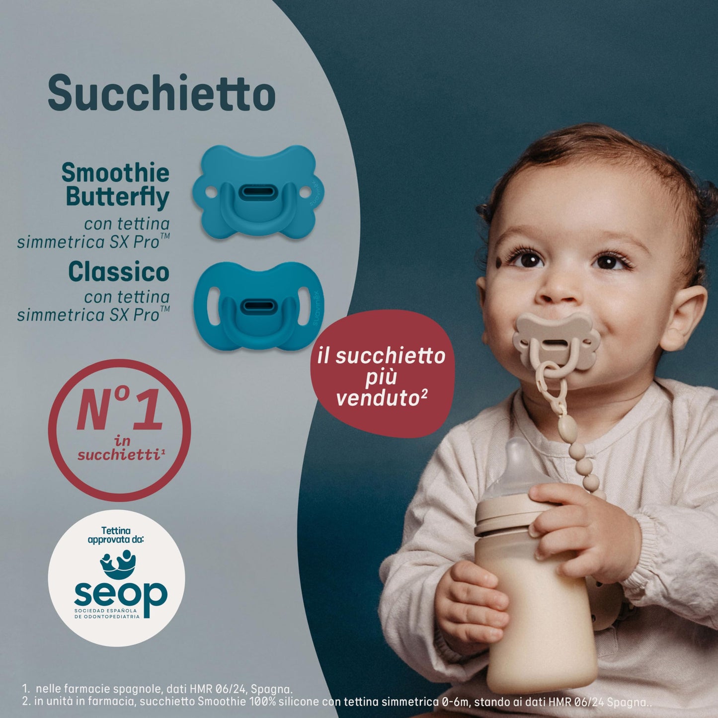 Suavinex SX Pro silikoonist luttide komplekt, 6-18 kuud, roheline 2tk