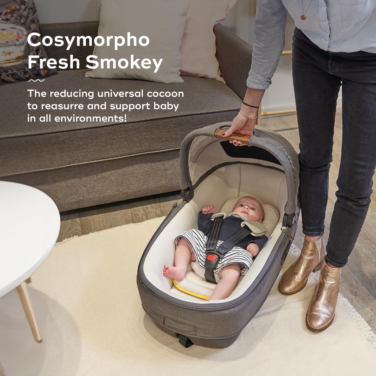 Babymoov Cosymorpho Fresh universaalne beebipesa, hall