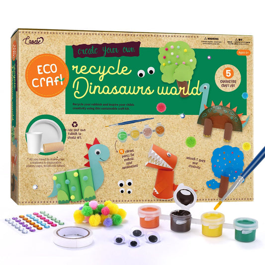 LAOESE dinosauruste teemaline meisterdamiskomplekt lastele