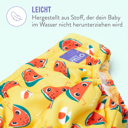 Bambino Mio korduvkasutatav ujumiskomplekt SWSETXL NIC2, UPF 40+, beebidele ja väikelastele
