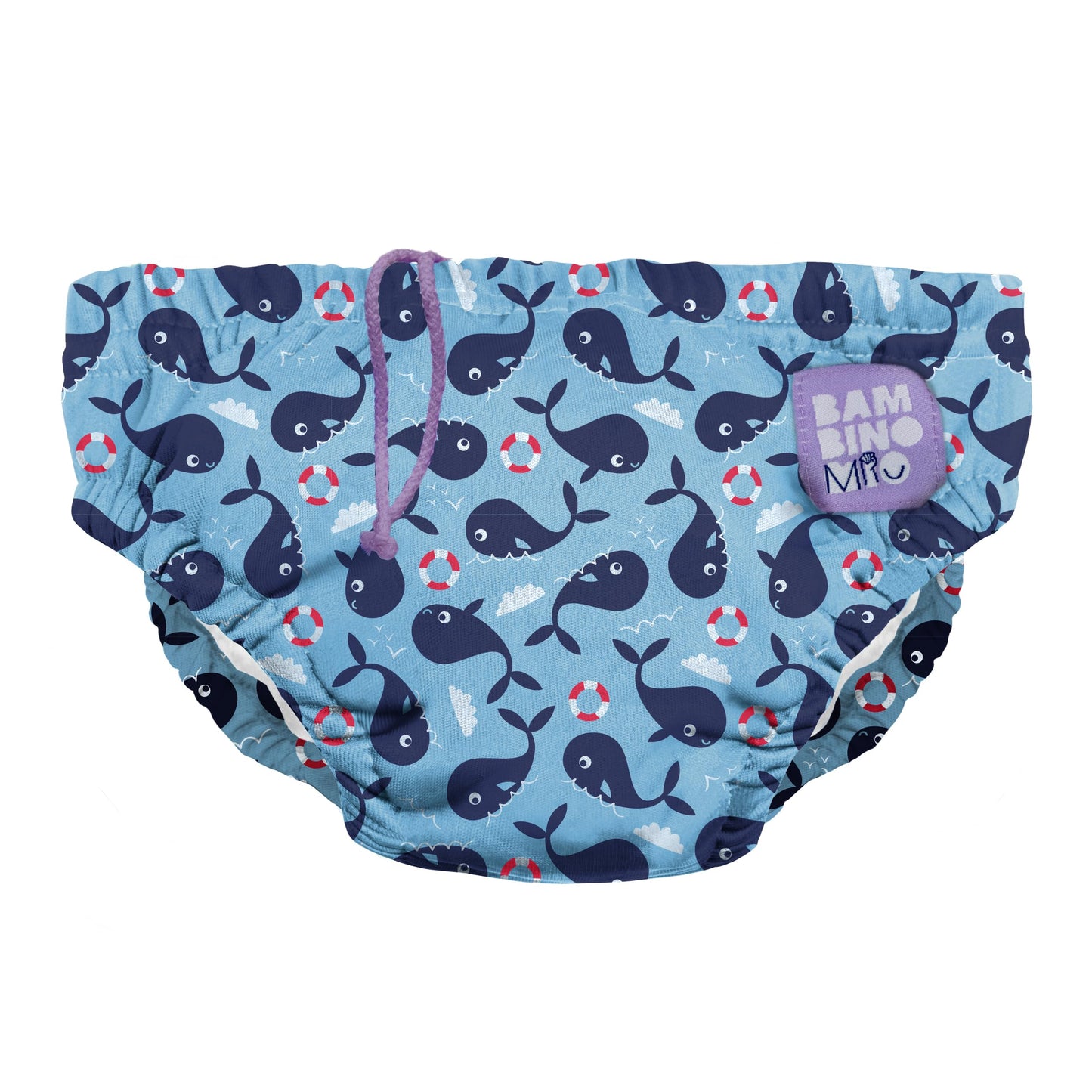 Bambino Mio korduvkasutatav ujumismähe Walfisch XL, 2+ a