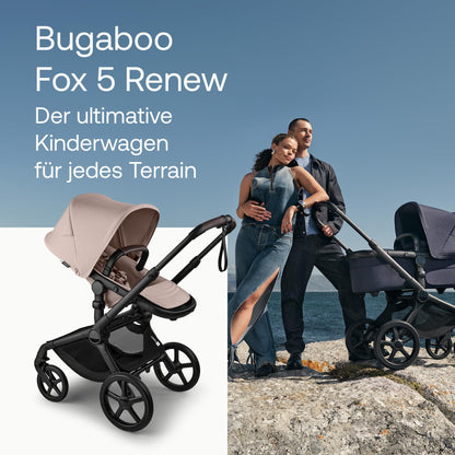 Bugaboo Fox 5 Renew 2-ühes lapsevanker, Desert Taupe Melange, 0+