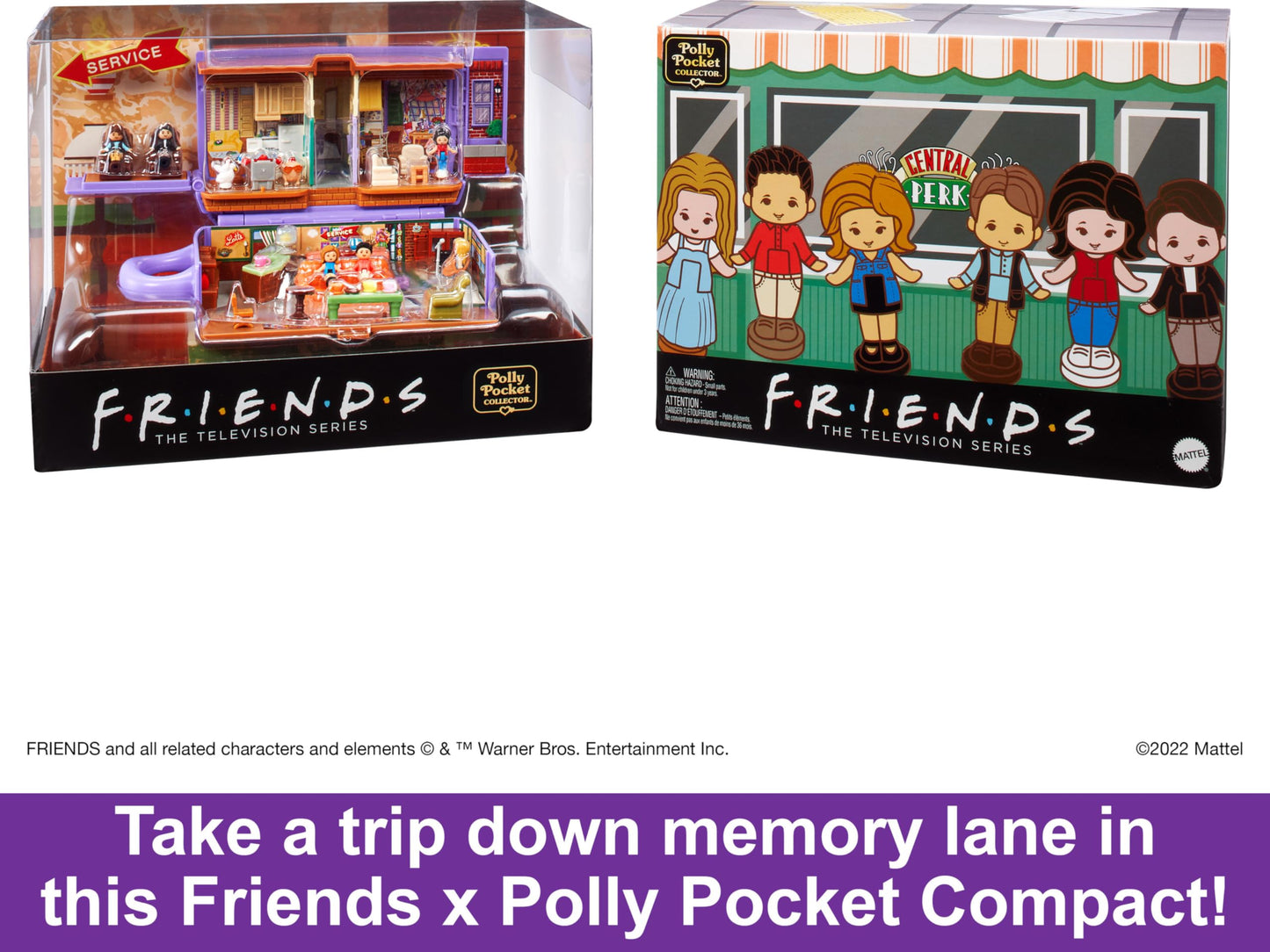 Polly Pocket Friends erikollektsiooni mängukarp 6 tegelase ja 9 aksessuaariga