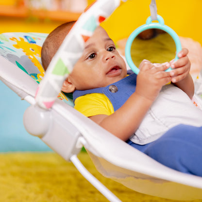 Bright Starts beebitool Safari Fun, vibratsiooniga lamamistool, kuni 9kg