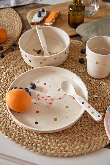 LÄSSIG lastesööginõude komplekt Little Mateys spicy orange