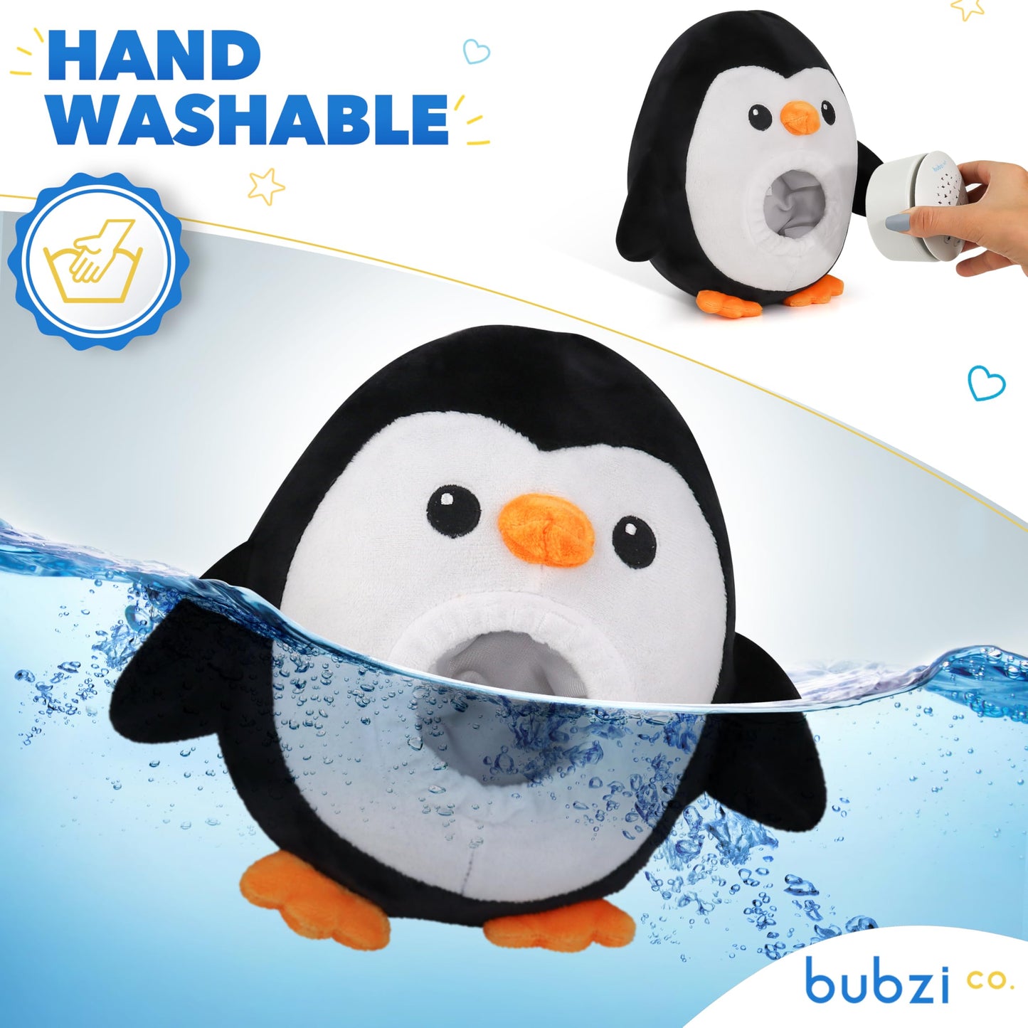 Bubzi Co kaasaskantav pingviinibeebi unetuli ja helimasin