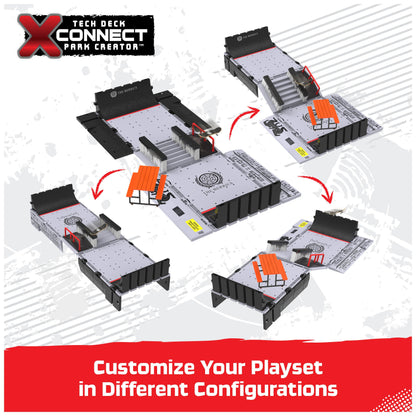 Tech Deck X-Connect The Berrics transformeeruv näpurula park hoiukastiga