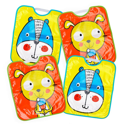 Ti TIN veekindlad vinüülist põlled lastele, 32 × 35 cm (4 tk)