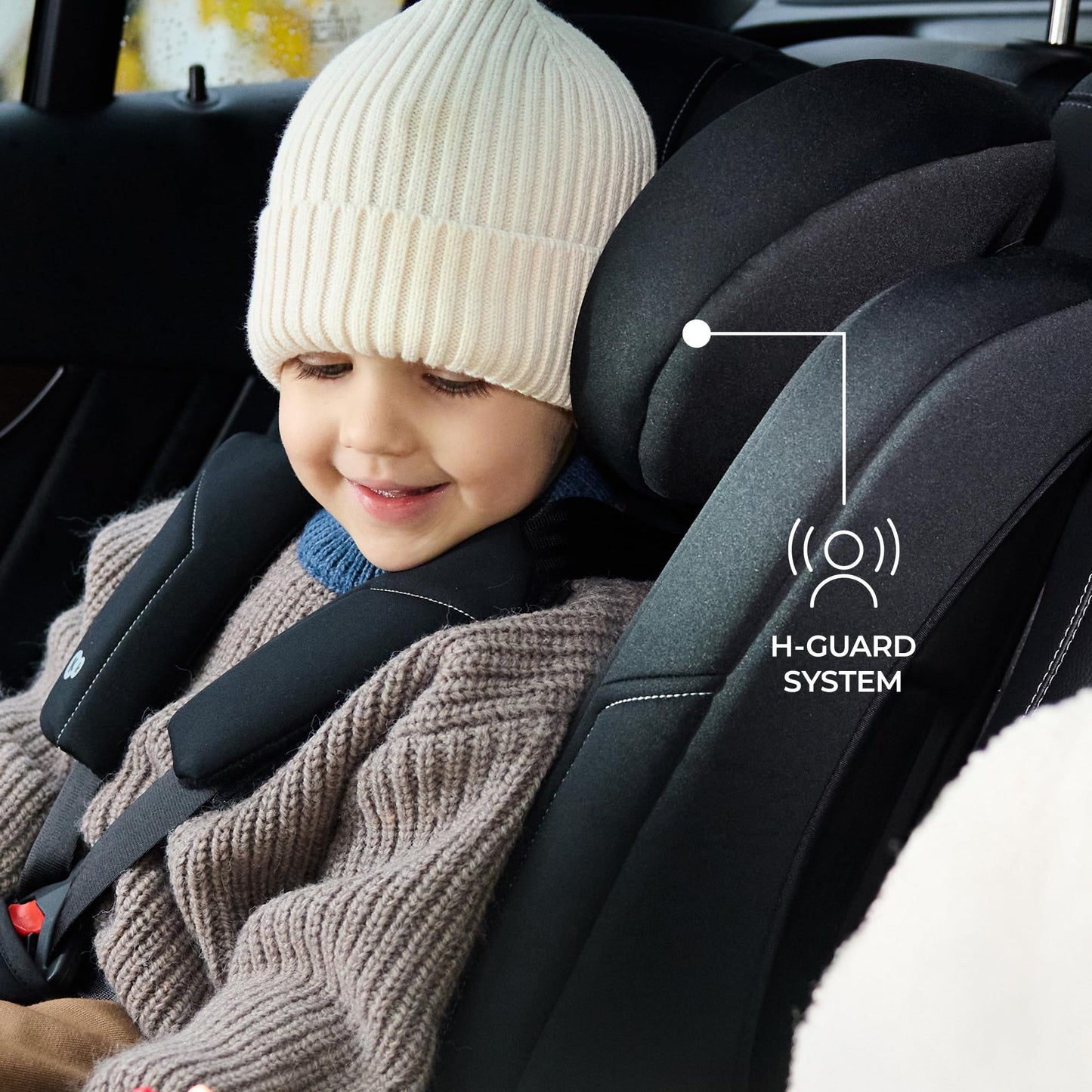 Kinderkraft Safety FIX 3 PRO i-Size turvatool 76–150 cm, Isofix, hall