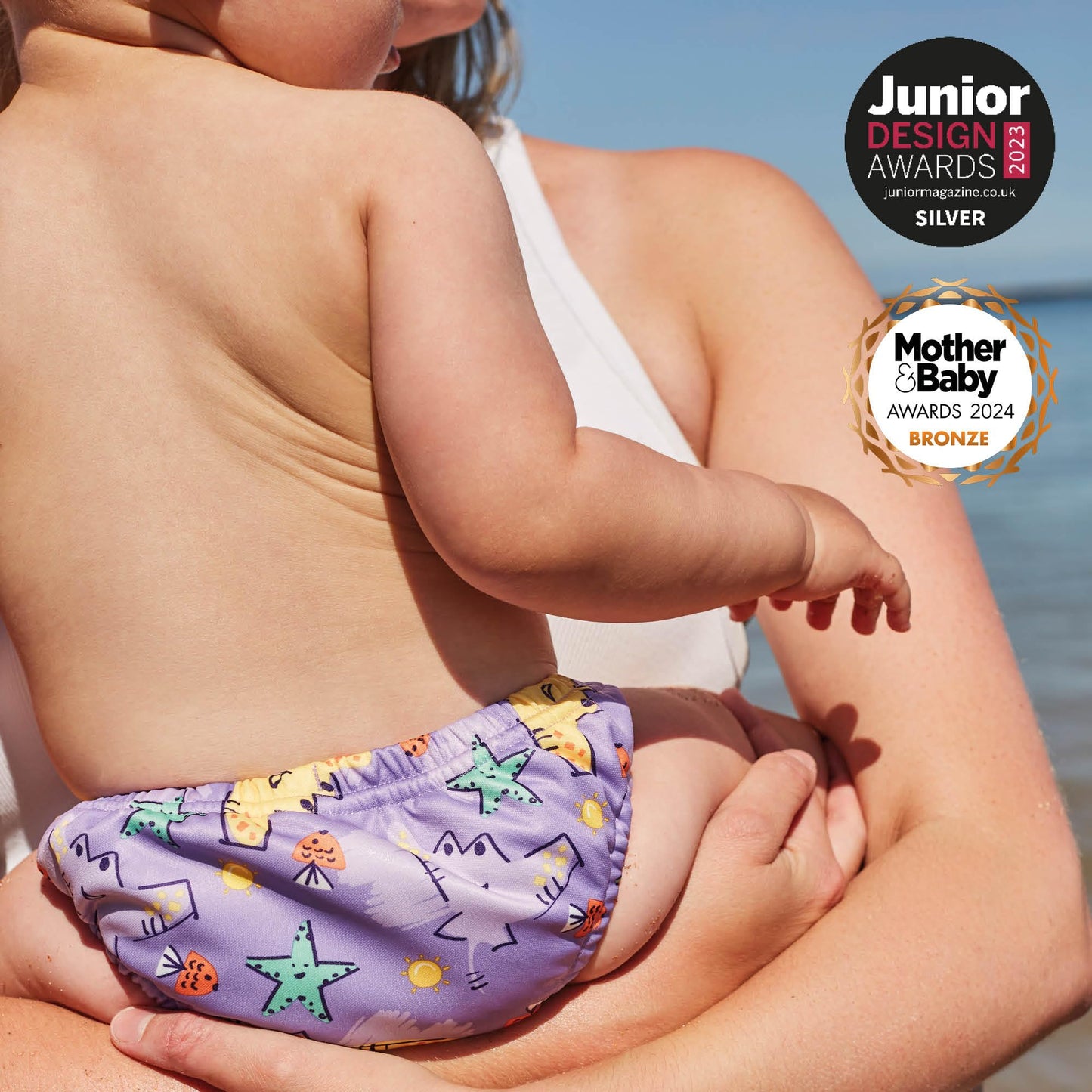 Bambino Mio korduvkasutatav ujumismähe 1–2 a (9-12kg), Squeak