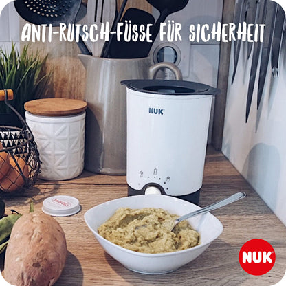 NUK Thermo 3in1 pudelisoojendaja, valge, EU-pistik