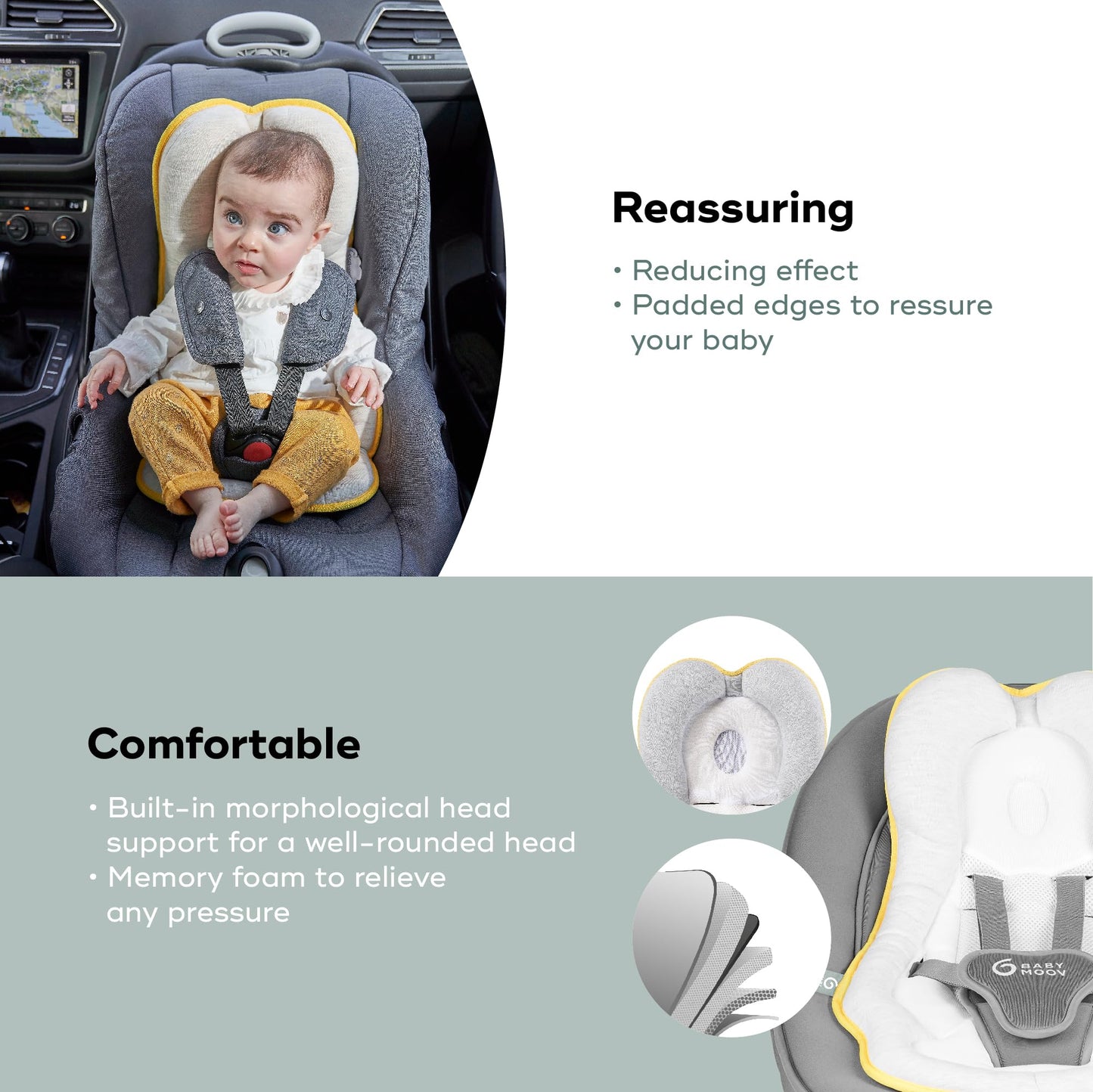 Babymoov Cosymorpho Fresh universaalne beebipesa, hall