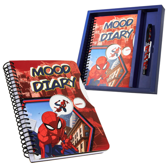 Marvel Spiderman emotsioonide päevik kleepsudega, 82 lk