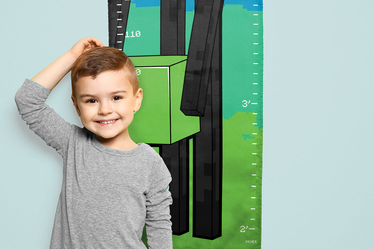 Jay Franco Minecraft Enderman pikkusemõõtja lastele, 60–170 cm
