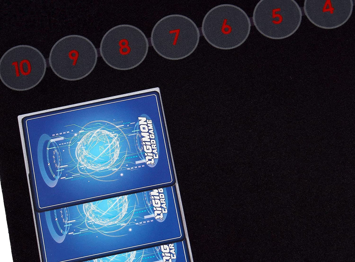 GMC Deluxe Digimon TCG mängumatt 2 mängijale, must