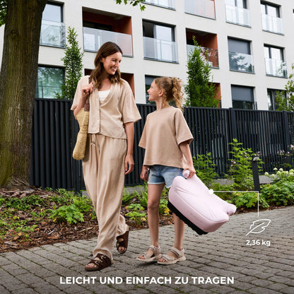 Kinderkraft I-BOOST 2 PRO turvatool 125-150 cm, ISOFIX, must
