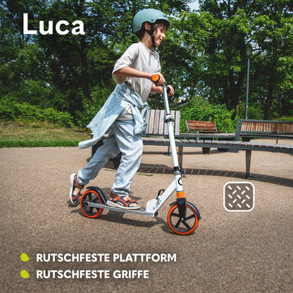Lionelo Luca tõukeratas, kokkupandav, 200 mm PU-rattad, kuni 100 kg