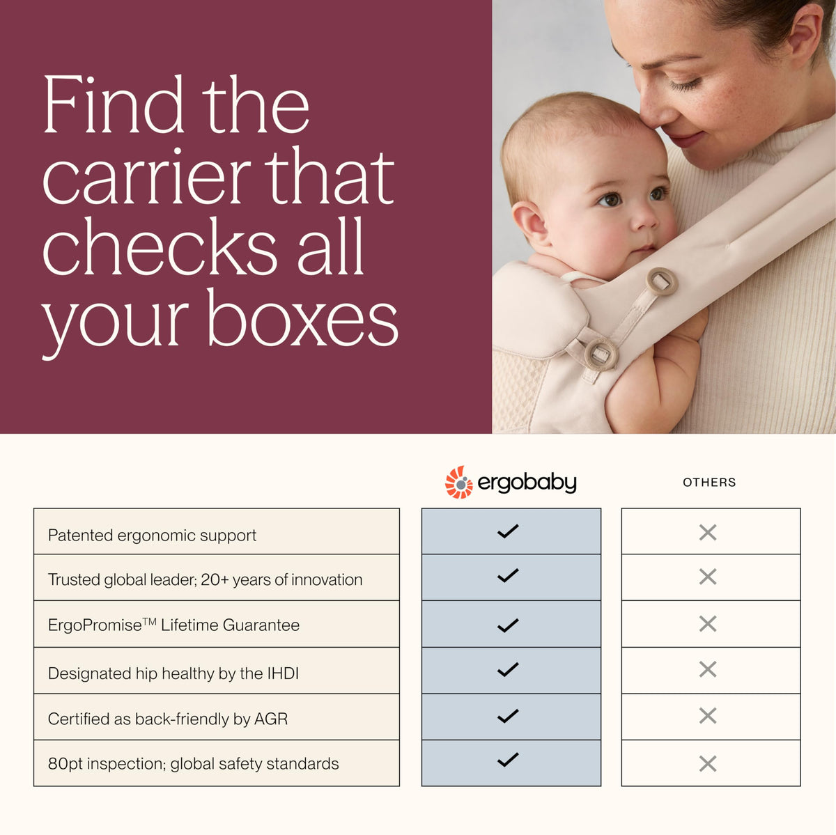 Ergobaby Embrace beebikandja vastsündinutele 0–12 kuud, Soft Olive