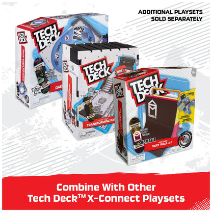 Tech Deck X-Connect The Berrics transformeeruv näpurula park hoiukastiga