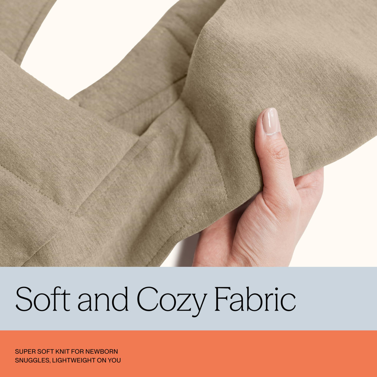 Ergobaby Embrace beebikandja vastsündinutele 0–12 kuud, Soft Olive