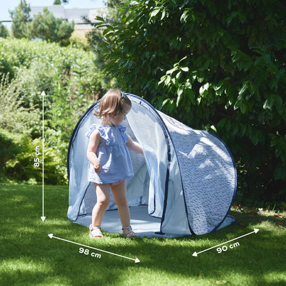 Babymoov rannatelk Blue Waves, UPF 50+, Pop-Up, UV-kaitse