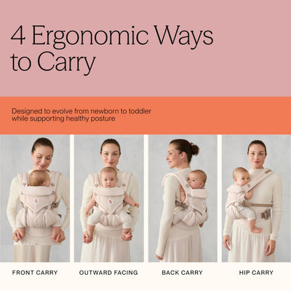 Ergobaby Omni 360 Classic kandekott 0–48 kuud, Pearl Grey